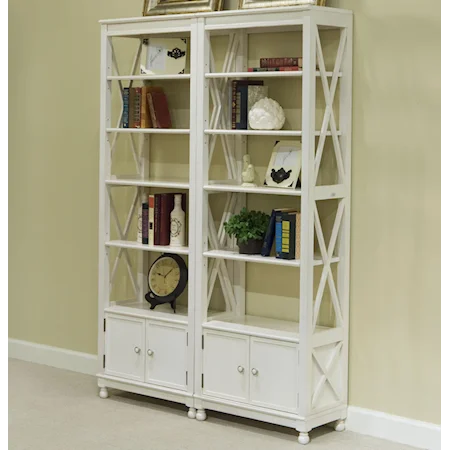 Cirrus Etagere with Shelves and Doors